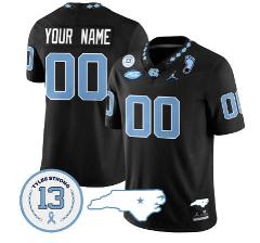 Custom North Carolina Tar Heels Jersey Name and Number Footbal...