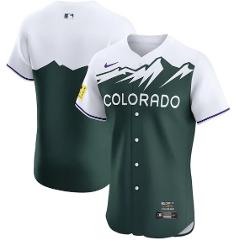 Colorado Rockies City Connect Elite Jersey Green