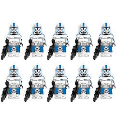 Star Wars 501st Heavy Troopers 10 Minifigures Lot