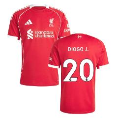 Diogo Jota #20 Liverpool 2025-26 Home Mattch Jersey  Red