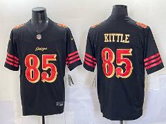 George Kittle #85 Limited Jersey 2025 Rivalries Black