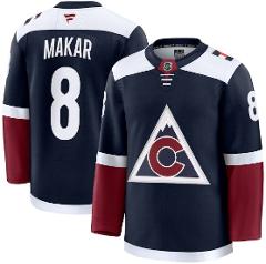 Colorado Avalanche #8 Cale Makar Alternate Premium Jersey Navy