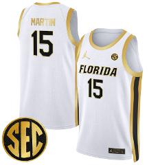 Alijah Martin Jersey #15 Florida Gators Swingman Basketball St...