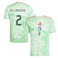 Giovanni Di Lorenzo 2 Italy National Team 2025-26 Away Men Jer...