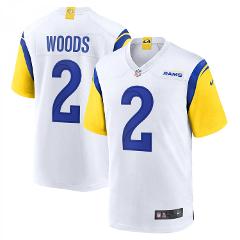 Men / Youth Los angeles Rams #2 Robert Woods color rush jersey...