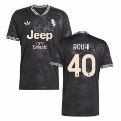 Jonas Rouhi 40 Juventus 2025-26 Third Match Jersey  Black