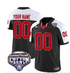 Custom Ohio State Jersey Cotton Bowl Patch Vapor Football Blac...