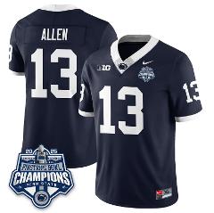 Kaytron Allen Jersey #13 Penn State 2025 Pinstripe Champions S...