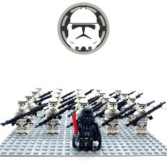 21PCS Star Wars Darth Vader Phase II Clone Troopers Minifigures