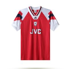 Arsenal 1992-94 Home Men Retro Jersey  Red