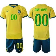 Brazil Custom Any Name And Number Jersey Team x World Cup 2026...