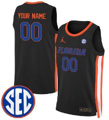 Custom Florida Gators Jersey Name, Number 2024 Swingman Basket...