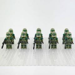 10pcs Star Wars 41st Ranger Platoon Minifigures