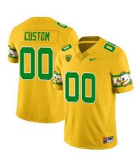 Custom Oregon Ducks Jersey Mighty Oregon Throwback Football St...