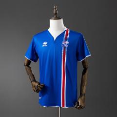 Men's Iceland 2016/17 Home Retro Jersey