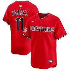 Jose Ramirez Cleveland Guardians Home Limited Jersey Red