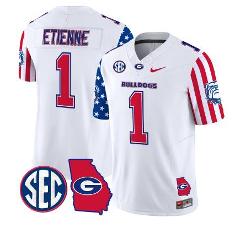 Trevor Etienne Jersey #1 American Style Vapor Limited Football...