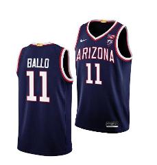 Oumar Ballo Jersey Arizona Wildcats College Basketball Limited...