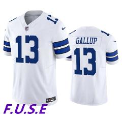 Men's Cowboys #13 Michael Gallup White 2023 F.U.S.E.  Limited ...