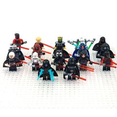 17pcs Star Wars Sith Lords Revan, Savage & Maul Minifigures
