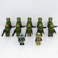 12pcs Star Wars Commander Gree 3921st Kashyyyk Minifigure