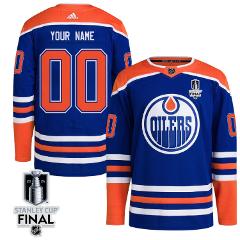 Edmonton Oilers 2024 STANLEY CUP Final Primegreen Jersey Custo...