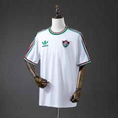 Men's Fluminense 2015 Originals Branca White Retro Shirt Jersey