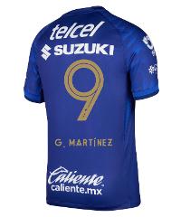 Pumas UNAM 2025-26 G. MARTNEZ 9 Away Jersey  Azul Marino