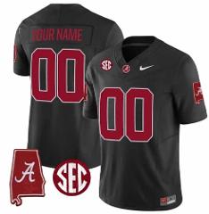 Men's Custom Name Number Alabama Crimson Jersey Limited Alabam...