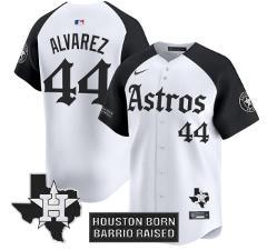 Yordan lvarez Jersey #44 Houston Astros Gothic Edition Vapor P...