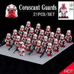 21PCS Star Wars Commander Thorn Coruscant Guard Shock Troopers...