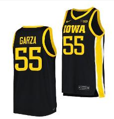 Luka Garza Jersey Iowa Hawkeyes College Basketball Black #55