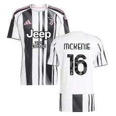 Weston McKennie 16 Juventus 2025-26 Home Men Jersey  White
