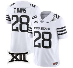Troy Davis Jersey #28 Vapor Limited College Football Stitched ...