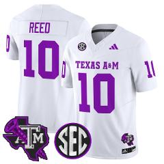 Marcel Reed Jersey #10 Texas A&M Aggies DJ Screw Vapor Limited...