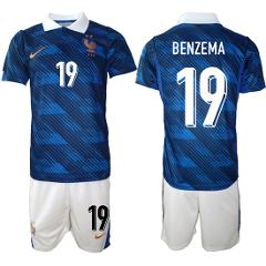France #19 BENZEMA Jerseys National Team x World Cup 2026 Home...