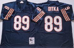 Chicago Bears Blue #89 DITKA Navy Jersey
