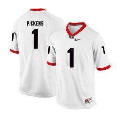 Georgia Bulldogs #1 George Pickens College Football Jersey Lim...