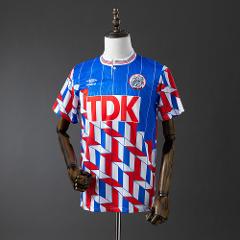 Men's Ajax 1989/90 Away Retro Shirt Jersey