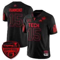Will Jersey 15 Texas Tech Red Raiders Stranger Things Orange B...