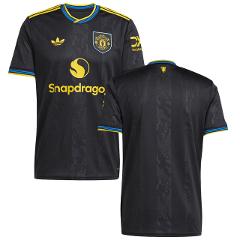 Manchester United 2025-26 Third Match Jersey  Black
