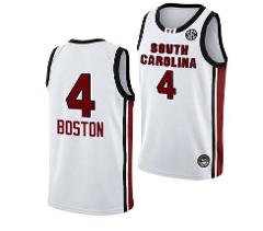 Aliyah Boston Jersey #4 South Carolina Gamecocks Basketball 20...