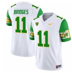 Trikweze Bridges Jersey #11 Oregon Throwback Football Uniforms...