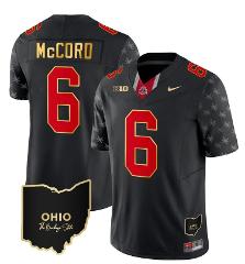 Ohio State Buckeyes Kyle Mccord Jersey #6 College Football Bla...