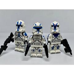 3pcs Star Wars Captain Rex, Appo & Dogma Minifigures