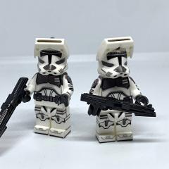 2pcs Star Wars Kamino Security Troopers Minifigures