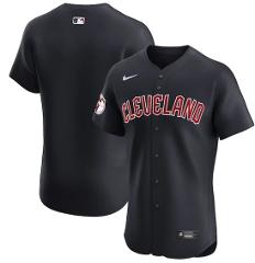 Cleveland Guardians Vapor Premier Elite Patch Jersey Navy