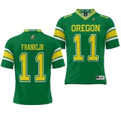 Oregon Ducks Troy Frankli Jersey #11 Football Game College Green