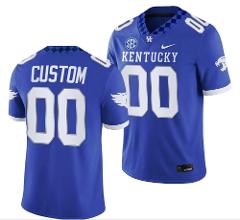 Men's Custom Kentucky Wildcats Jersey College Football Game 20...