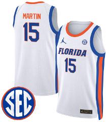 Alijah Martin Jersey #15 Florida Gators Swingman Basketball St...
